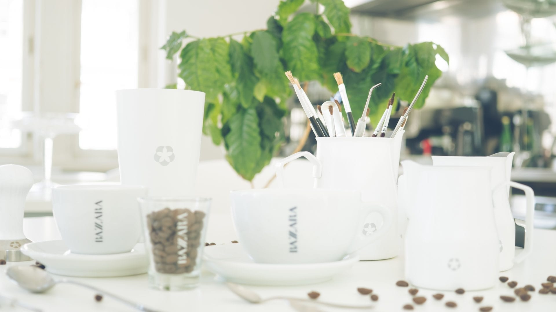 Tutti gli accessori della latte-art