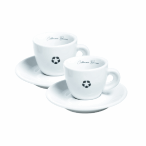 Set 2 tazze da espresso fiore Bazzara